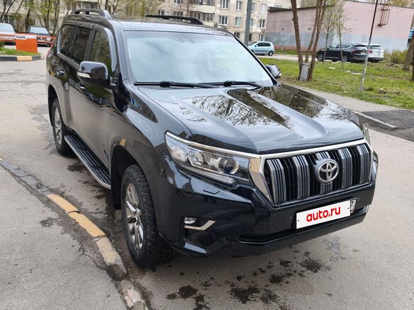 2020 Toyota Land Cruiser Prado 150 Series Рестайлинг 2, чёрный - вид 15