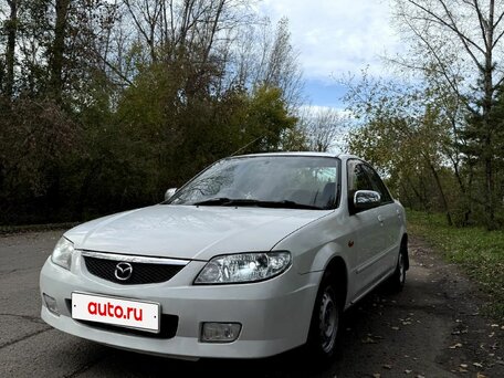 2001 Mazda Familia VIII (BJ), белый, 379999 рублей, вид 1
