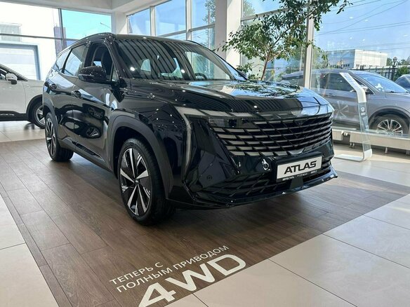 2026 Geely Atlas II, чёрный - вид 2