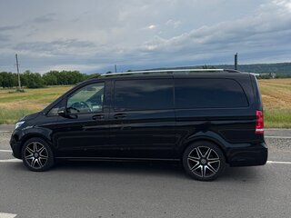 2020 Mercedes-Benz V-Класс Long 250 d длинный III (W447) Рестайлинг, чёрный, 7150000 рублей, вид 4