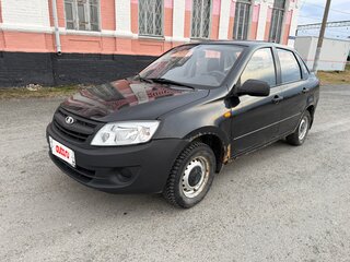 2012 Lada (ВАЗ) Granta I, серый, 260000 рублей, вид 2