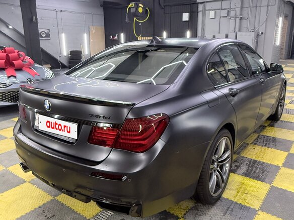 2011 BMW 7 серии Long 730Ld V (F01/F02/F04), чёрный, 1800000 рублей - вид 5