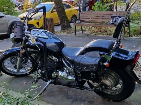 2007 Yamaha XVS400 Drag Star, чёрный, 380000 рублей, вид 2