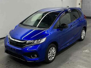 2019 Honda Fit III Рестайлинг, синий, 1220000 рублей, вид 2