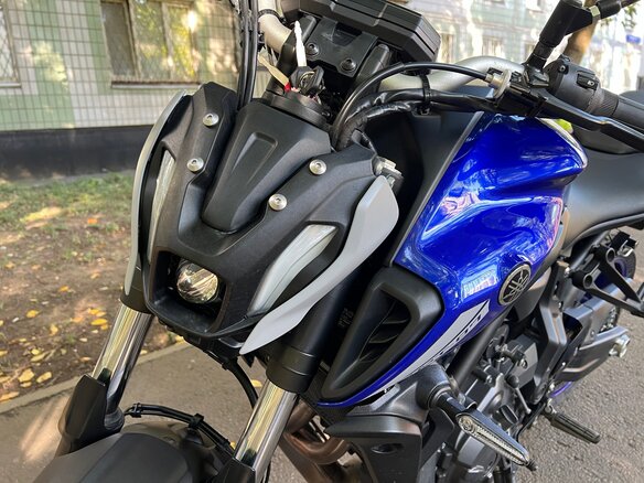 2021 Yamaha MT-07 (FZ-07), синий - вид 9