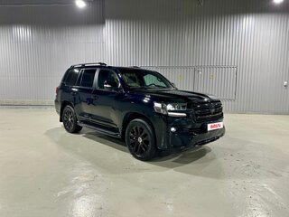 2016 Toyota Land Cruiser 200 Series Рестайлинг 2, чёрный, 6800000 рублей, вид 2