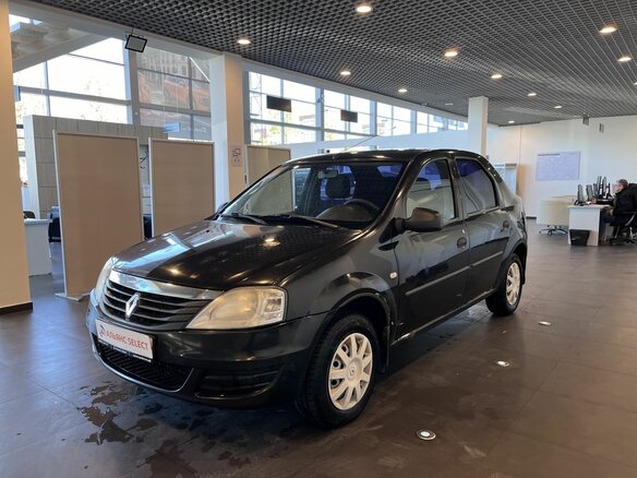 2011 Renault Logan I Рестайлинг, чёрный, 270000 рублей - вид 6
