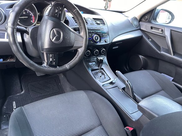 2012 Mazda 3 II (BL) Рестайлинг, белый, 1250000 рублей - вид 7