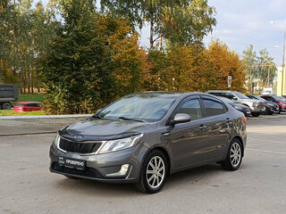 2013 Kia Rio III, серый, 669000 рублей, вид 1