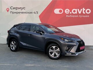 2020 Lexus NX 300 I Рестайлинг, серый, 3500000 рублей, вид 3