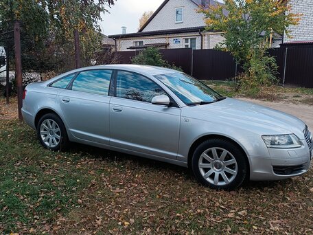 2008 Audi A6 III (C6), серебристый, 850000 рублей, вид 2