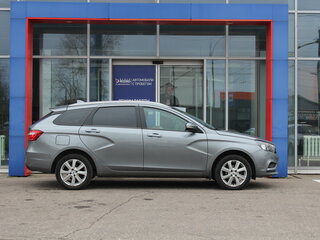 2020 Lada (ВАЗ) Vesta SW I, серый, 870000 рублей, вид 4