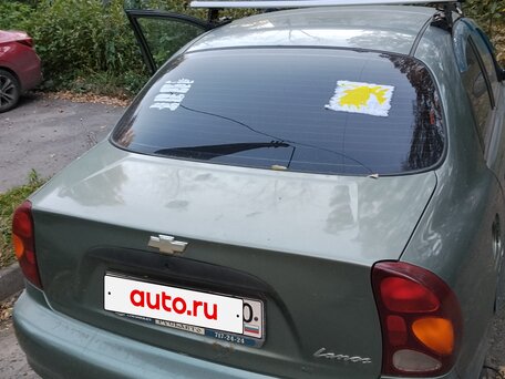 2008 Chevrolet Lanos I, зелёный, 149500 рублей, вид 3