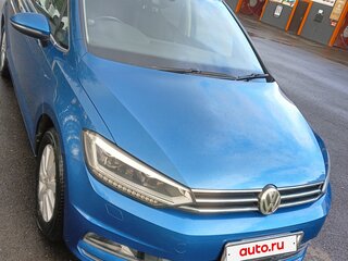 2016 Volkswagen Touran II, синий, 1299999 рублей, вид 1