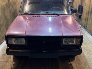 2008 Lada (ВАЗ) 2107, пурпурный, 65000 рублей, вид 1