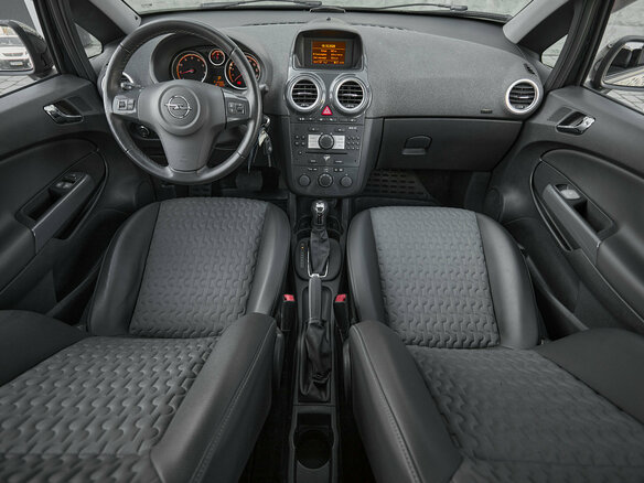 2012 Opel Corsa D Рестайлинг II, чёрный, 625000 рублей - вид 10