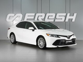 2019 Toyota Camry US Market VIII (XV70), белый, 1940000 рублей, вид 1