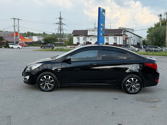 2015 Hyundai Solaris I Рестайлинг, чёрный, 1200000 рублей - вид 7