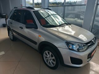 2016 Lada (ВАЗ) Kalina Cross II, серебристый, 499000 рублей, вид 3