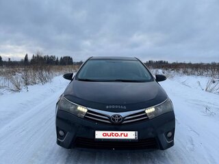 2013 Toyota Corolla XI (E160, E170, E180), чёрный, 1199000 рублей, вид 2