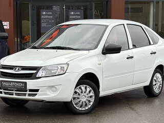 2014 Lada (ВАЗ) Granta I, белый, 370000 рублей, вид 1