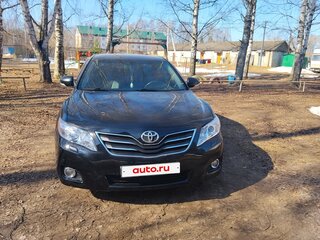 2011 Toyota Camry VI (XV40) Рестайлинг, чёрный, 1350000 рублей, вид 2
