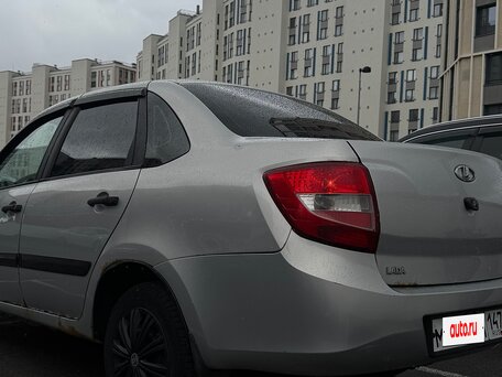 2012 Lada (ВАЗ) Granta I, серебристый, 250000 рублей, вид 4