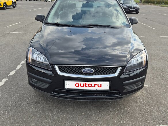 2007 Ford Focus II, чёрный - вид 3