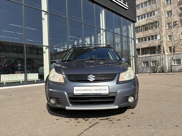 2008 Suzuki SX4 I (Classic), синий, 459000 рублей - вид 1