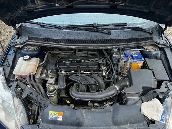 2008 Ford Focus II Рестайлинг, синий, 445000 рублей - вид 5