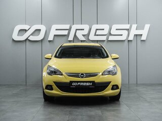 2011 Opel Astra GTC J Рестайлинг, жёлтый, 849000 рублей, вид 3