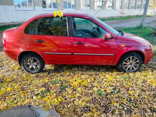 2010 Lada (ВАЗ) Kalina I, красный, 210000 рублей, вид 2