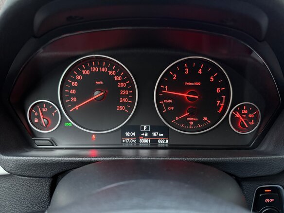 2016 BMW 3 серии 320i VI (F3x) Рестайлинг, синий - вид 11