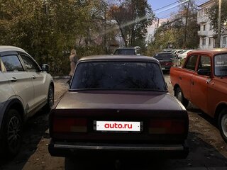 2003 Lada (ВАЗ) 2107, пурпурный, 75000 рублей, вид 4