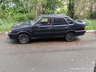 2008 Lada (ВАЗ) 2115, чёрный, 89999 рублей, вид 3
