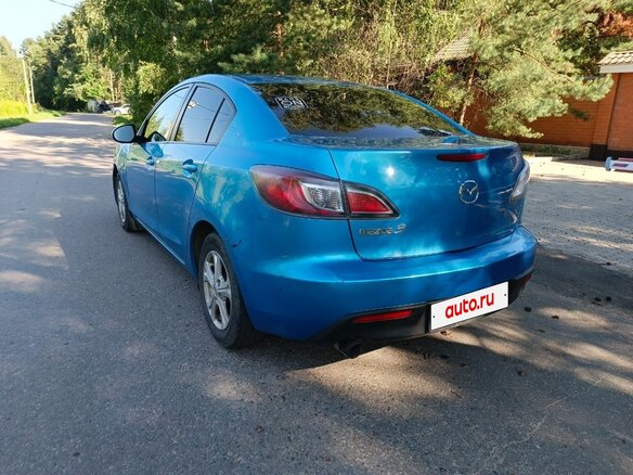 2011 Mazda 3 II (BL), голубой, 650000 рублей - вид 10