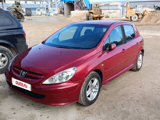 2004 Peugeot 307 I, красный, 410000 рублей, вид 1
