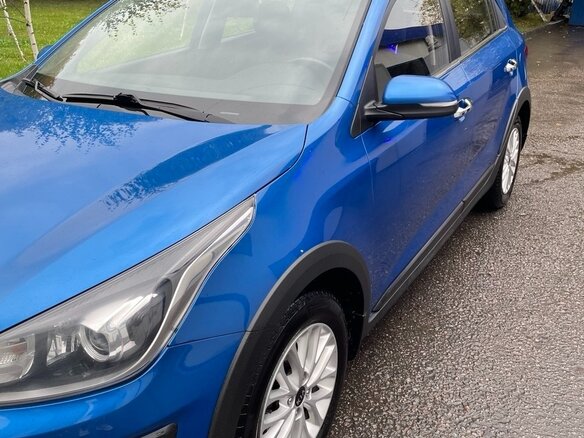 2018 Kia Rio X-Line IV, синий - вид 2