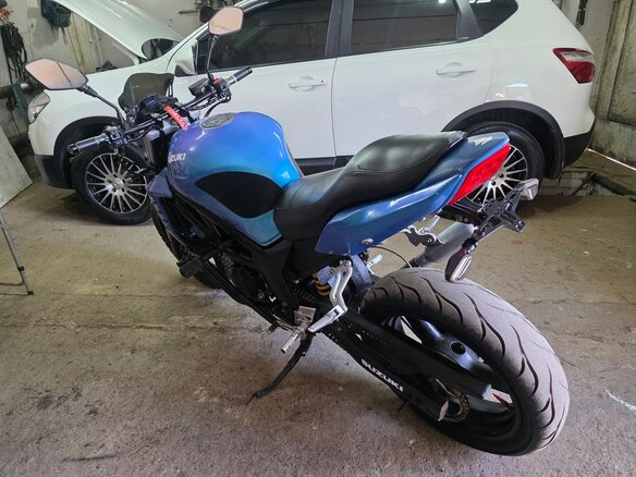 2002 Suzuki SV 650, синий, 245000 рублей - вид 5
