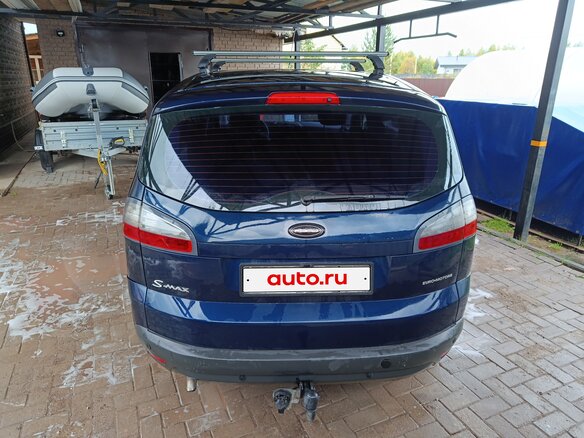 2007 Ford S-MAX I, синий - вид 9