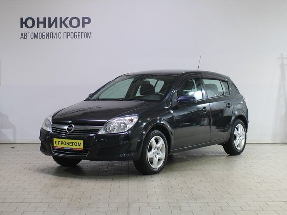 2012 Opel Astra H Рестайлинг, чёрный