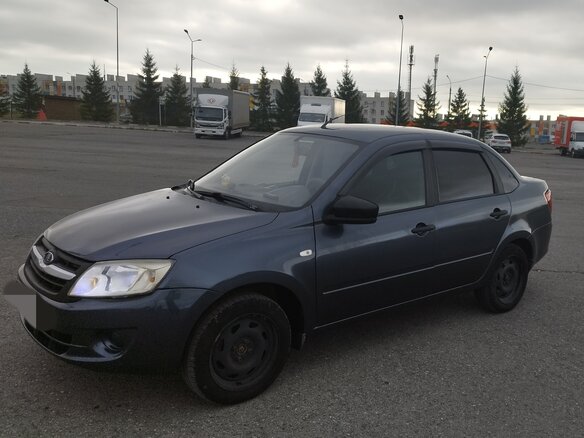 2017 Lada (ВАЗ) Granta I, серый, 625000 рублей