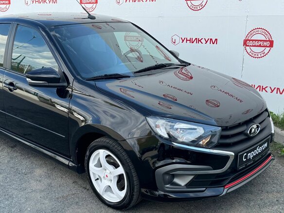 2023 Lada (ВАЗ) Granta Drive Active I Рестайлинг, чёрный - вид 8