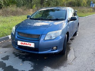 2008 Toyota Corolla Axio X (E140, E150), синий, 670000 рублей, вид 1