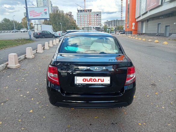 2024 Lada (ВАЗ) Granta I Рестайлинг, чёрный, 725000 рублей - вид 1
