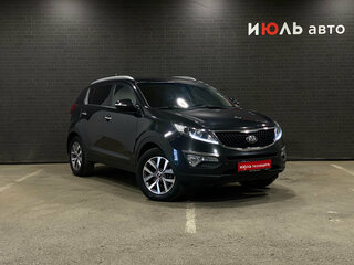 2015 Kia Sportage III Рестайлинг, чёрный, 1400000 рублей, вид 3