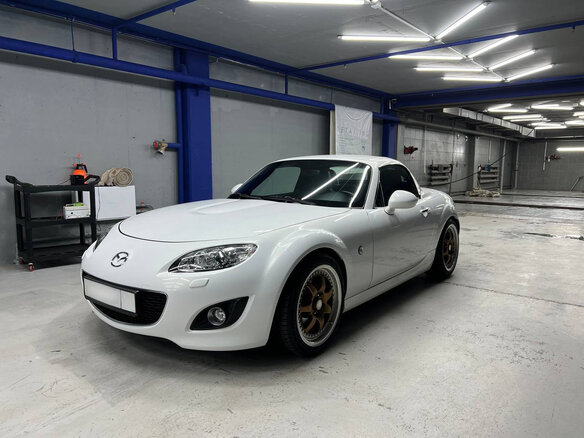 2011 Mazda MX-5 Hard Top III (NC) Рестайлинг, белый, 2200000 рублей - вид 1