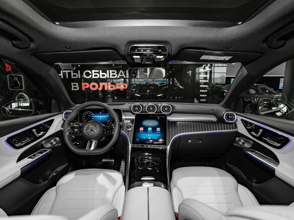 2026 Mercedes-Benz GLC Coupe 300 II (C254), чёрный - вид 11