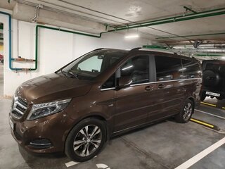 2015 Mercedes-Benz V-Класс Extra Long 250 d экстра длинный III (W447), коричневый, 3250000 рублей, вид 1