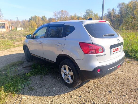 2007 Nissan Qashqai I, серебристый - вид 3